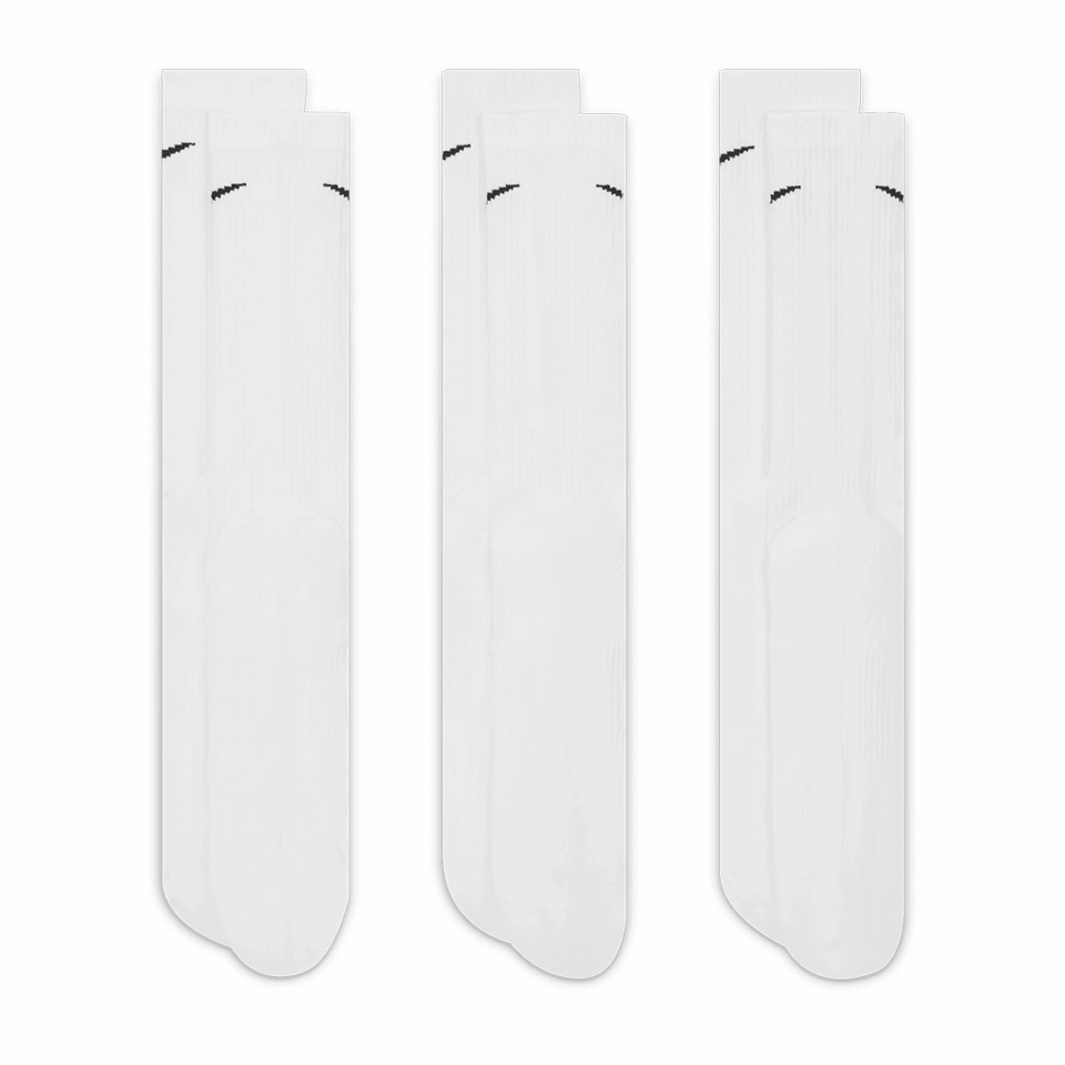 Nike Everyday Plus Cushioned Sock - 'White/Black'