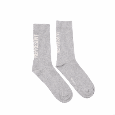 Represent Sock - 'Grey Marl'