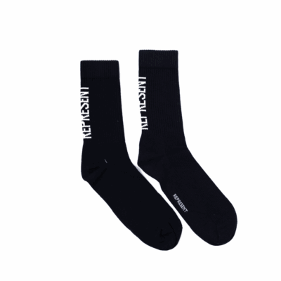 Represent Sock - 'Black'