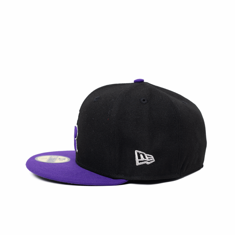 New Era Rockies Fitted Hat - 'Black'
