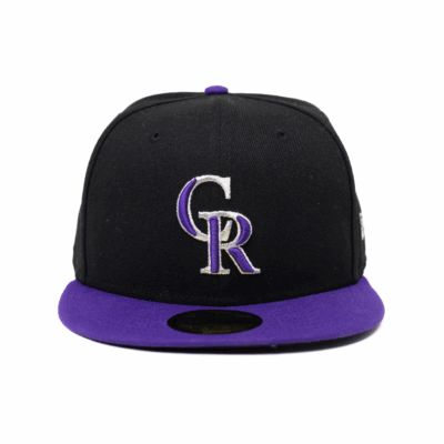 New Era Rockies Fitted Hat - 'Black'