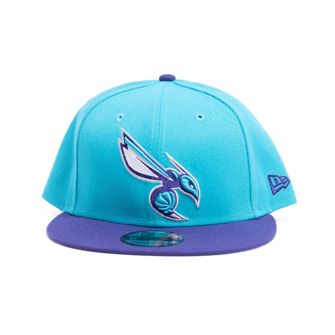 New Era 950 Charlotte Hornets Snapback Hat - 'Teal/Purple' - Kicks