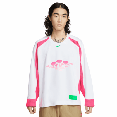 Nike L/S Jersey - 'White/Hyper Pink'