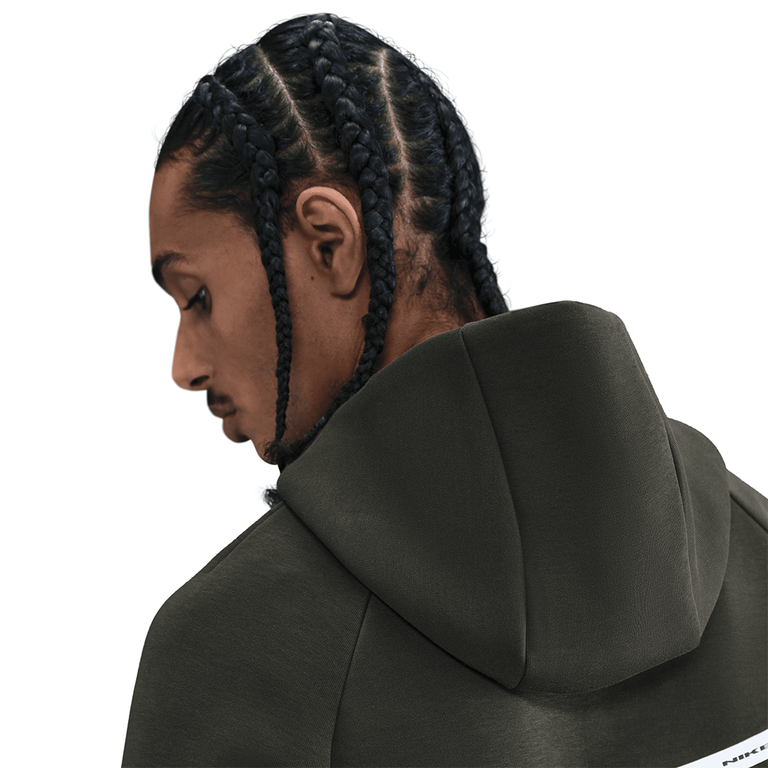 Nike Tech Zip Windrunner Jacket - 'Sequoia/Black'