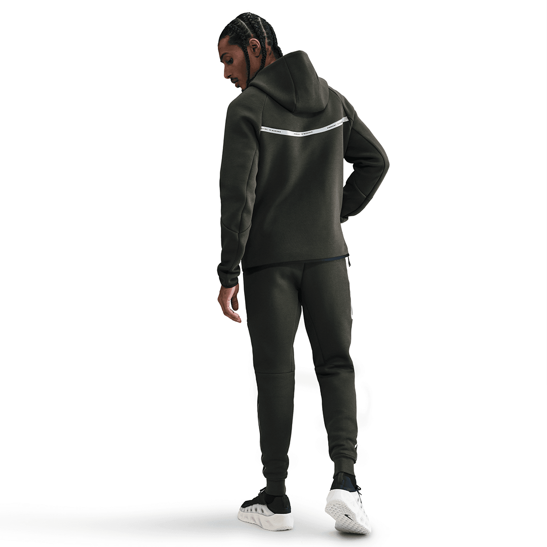 Nike Tech Zip Windrunner Jacket - 'Sequoia/Black'