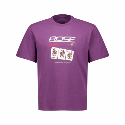 Martine Rose Classic Tee - 'Purple Wine'
