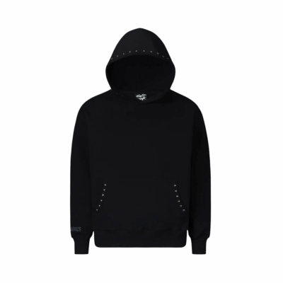 Pleasures Lucky Studded Hoodie - 'Black'