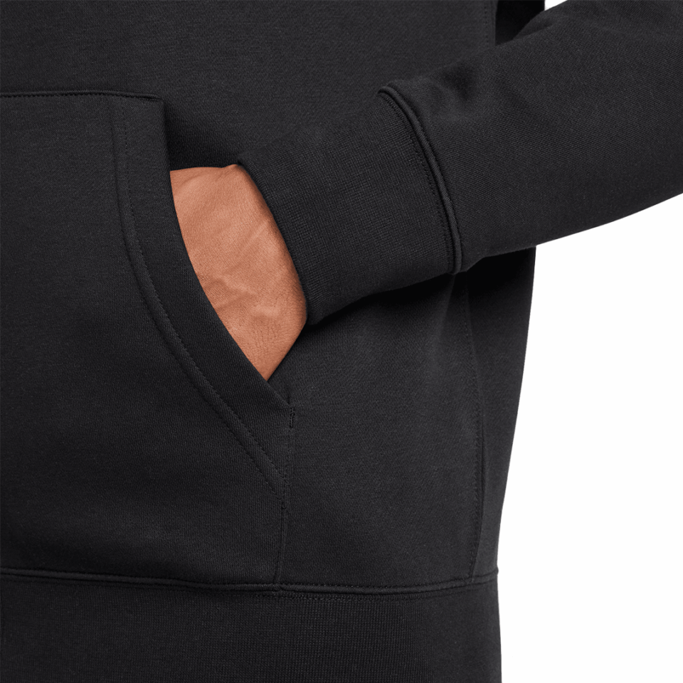 Nike Club Zip Hoodie - 'Black/Black'