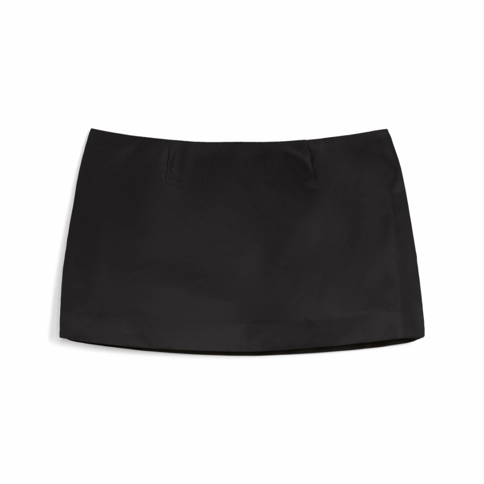 WMNS Puma x Rose Slim Micro Mini Skirt - 'Puma Black'