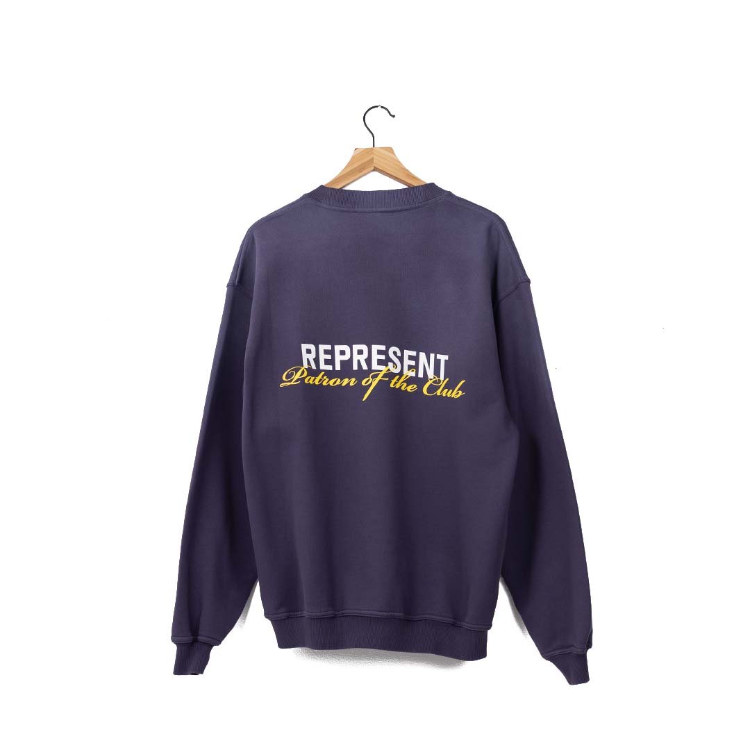 Represent Patron Of The Club Crew - 'Plum'