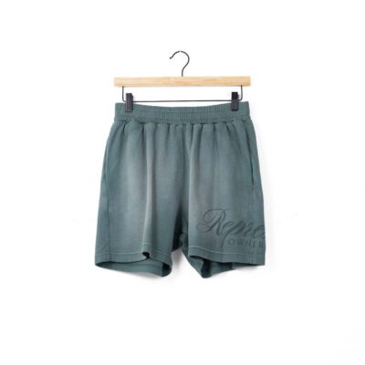 Represent Owners Club Script Mesh Short - 'Vintage Green'