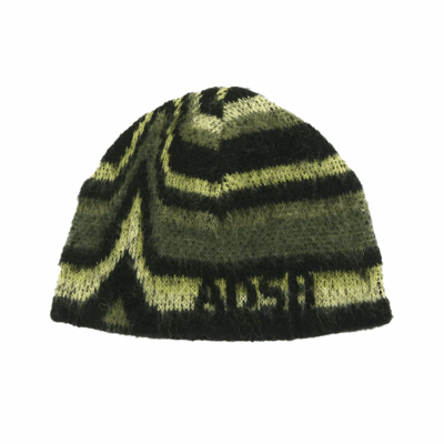 Andersson Bell Paint Beanie - 'Green/Khaki'