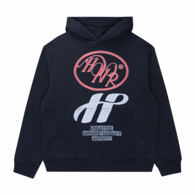 Honor The Gift Pop Art Hoodie - 'Black'