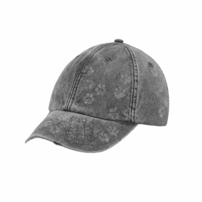 Ssstufff Missing Cat Strapback Hat - 'Black'