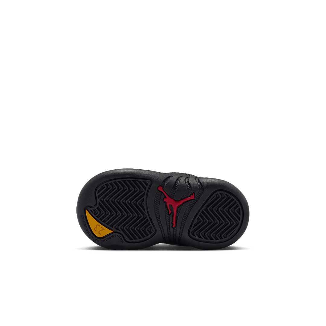 TD Air Jordan 12 - 'White/Black-Taxi'