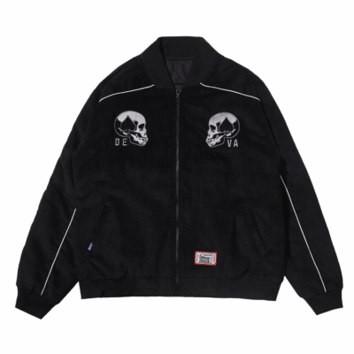 Deva'states Road Crew Reversible Souvenir Jacket - 'Black'