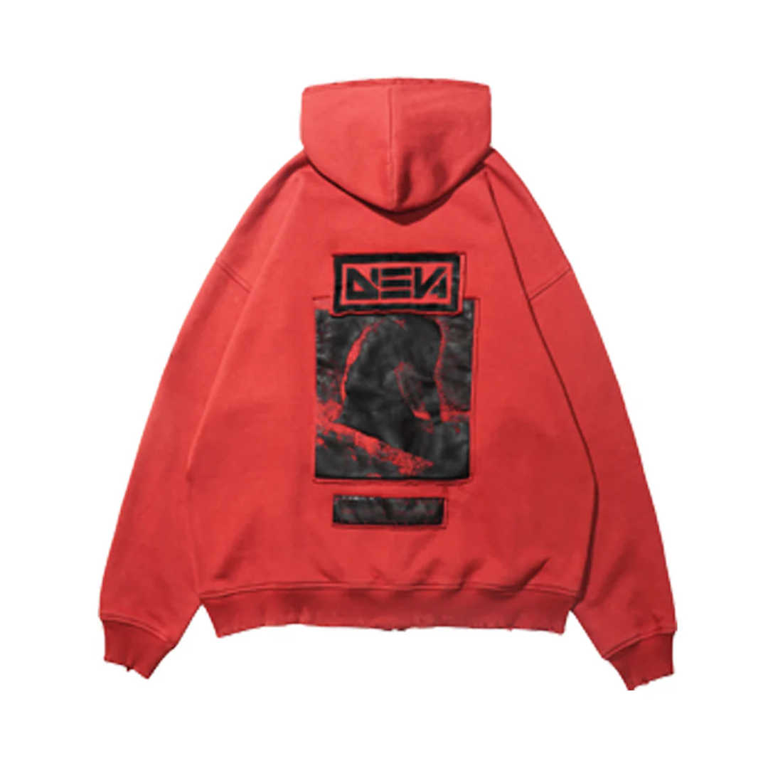 Deva'states Agony Zip Hoodie - 'Red' - Kicks Lounge