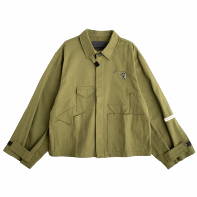 Jungles Pockets Boxy Jacket - 'Green'