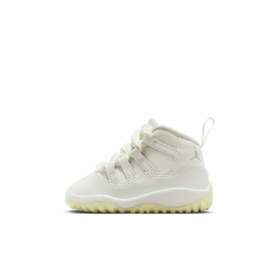 TD Air Jordan 11 - 'Sail/Pearl Grey-White-Metallic Silver'