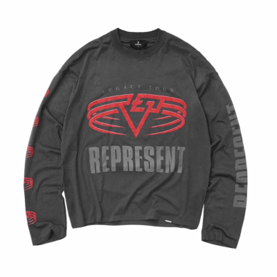 Represent Living Legacy Tour L/S Tee - 'Sun Fade Grey'