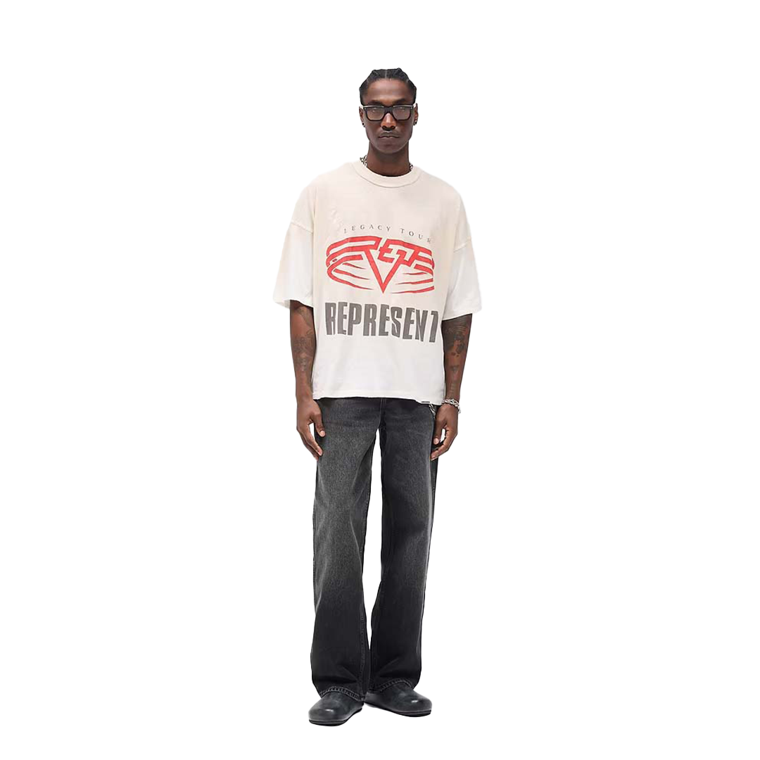 Represent Living Legacy Tee - 'Washed Ecru'