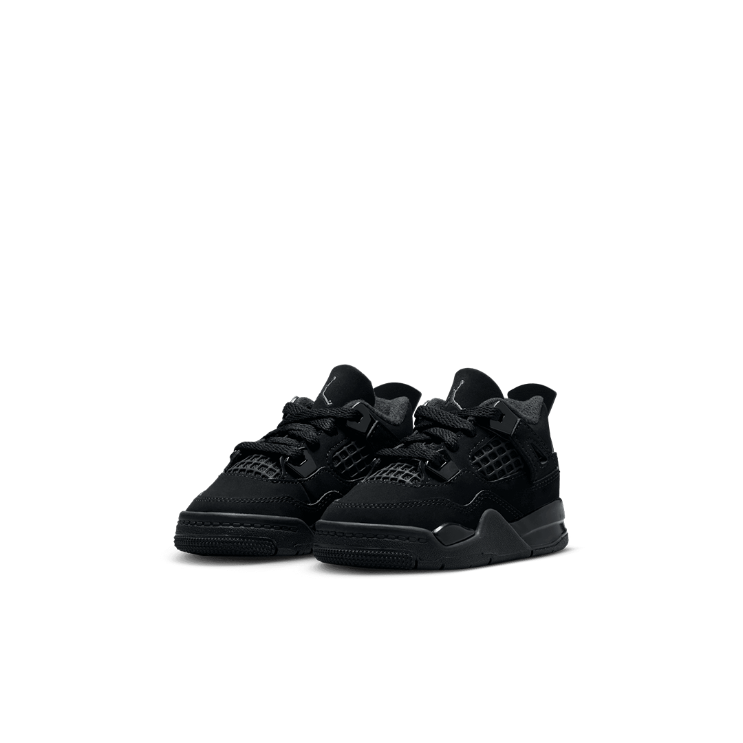 TD Air Jordan 4 - 'Black Cat' - Kicks Lounge