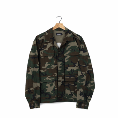 Xlarge Ripstop Military Shirt - 'Camo'