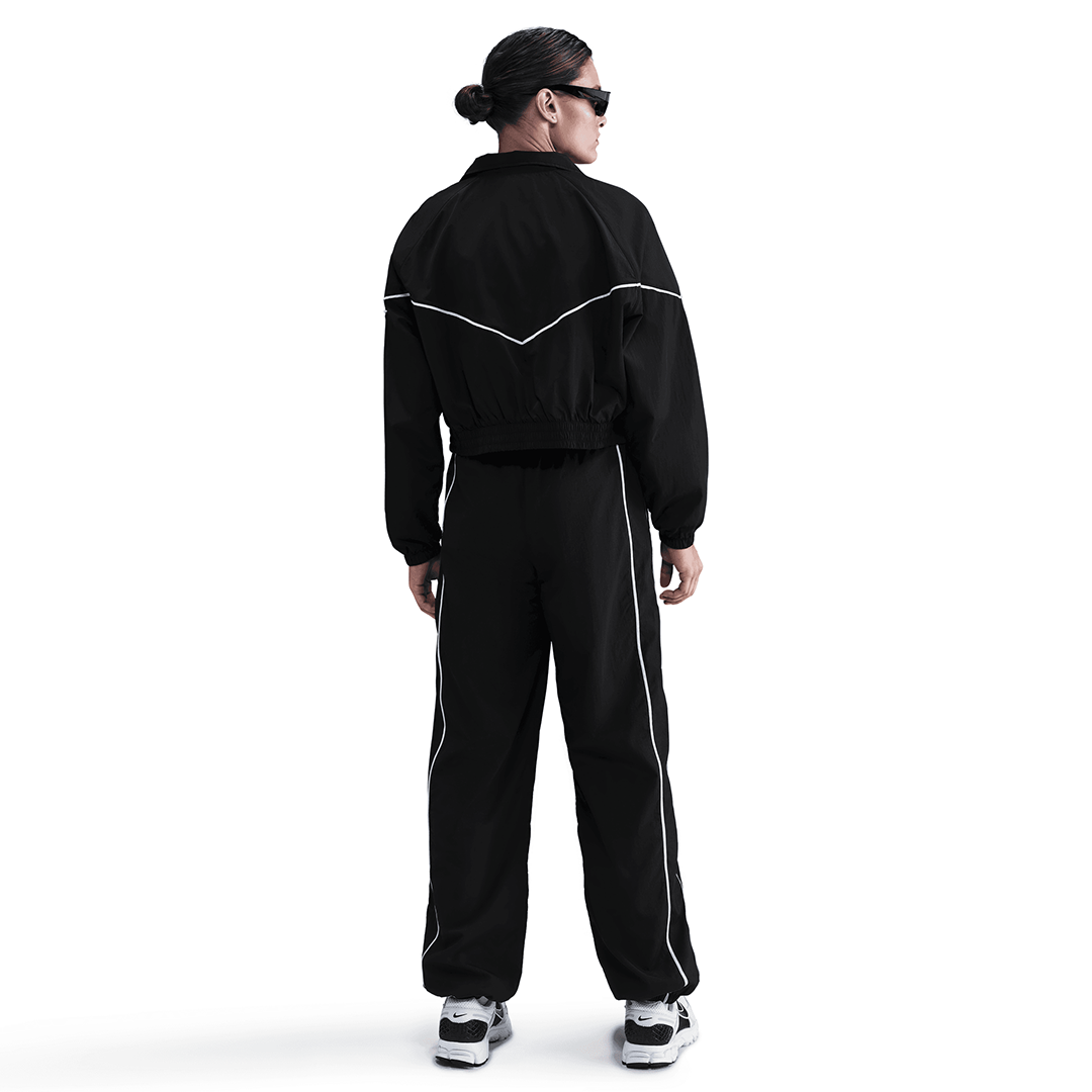 WMNS Nike Woven Jacket - 'Black/Sail' - Kicks Lounge