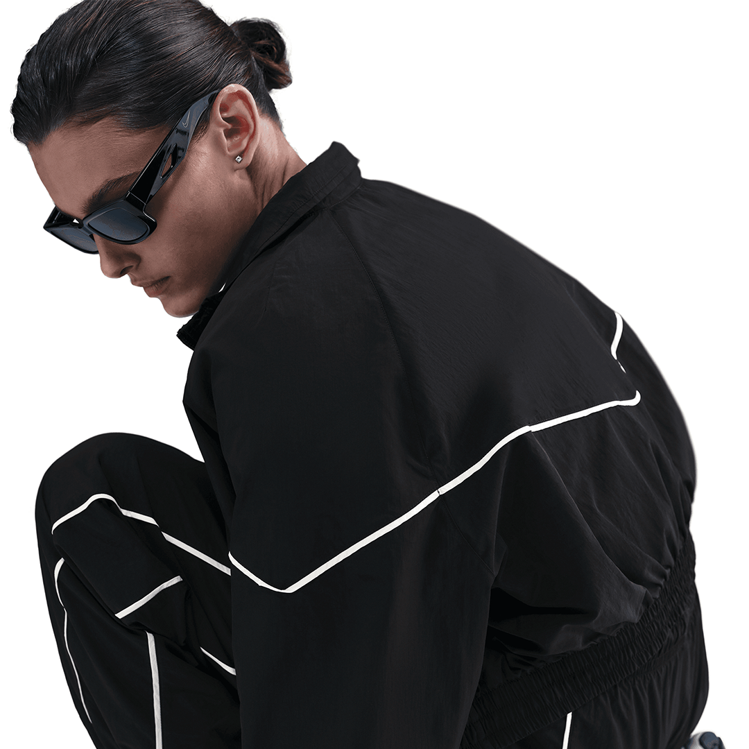 WMNS Nike Woven Jacket - 'Black/Sail' - Kicks Lounge