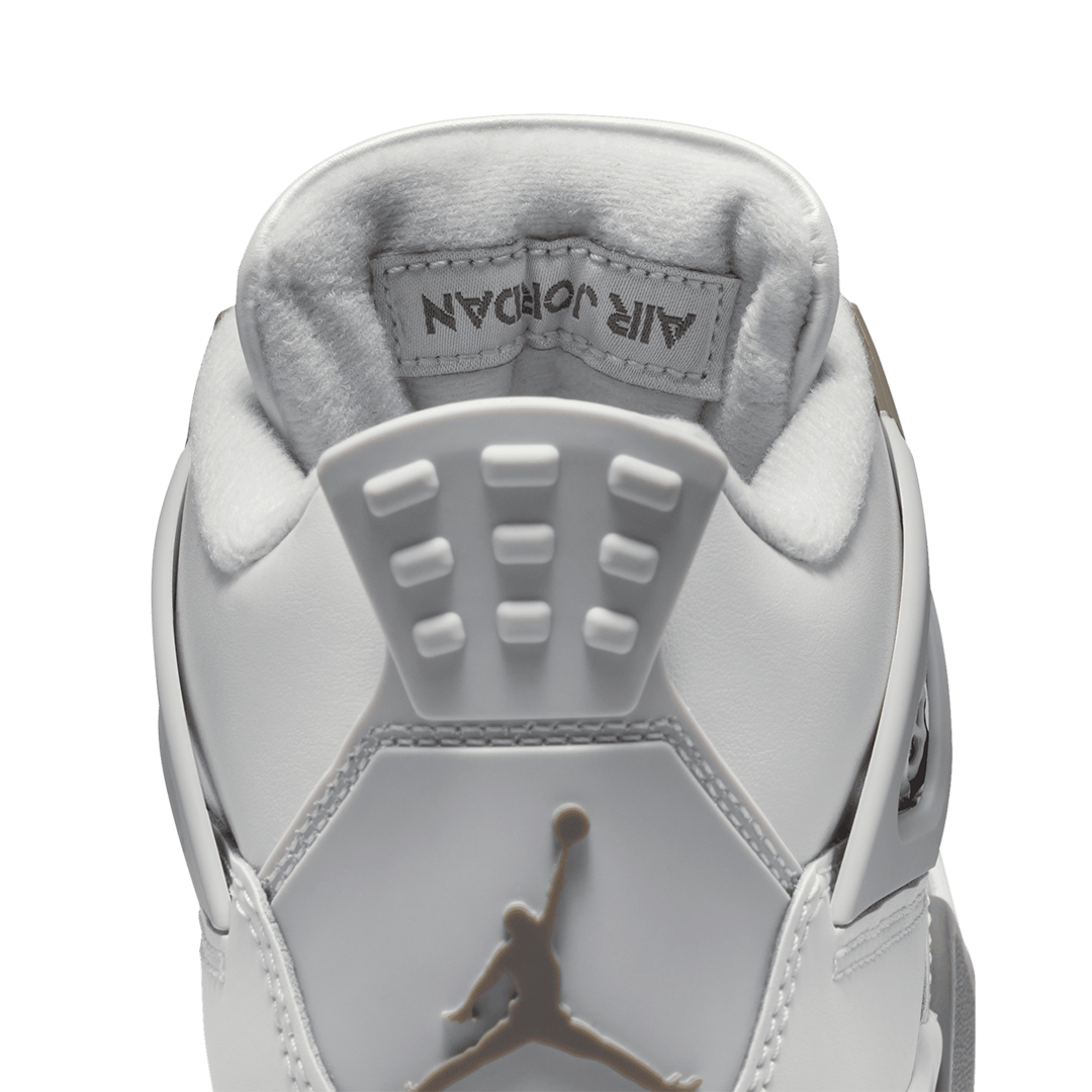 GS Air Jordan 4 - 'Photon Dust/Blue Chill-Flat Pewter-White