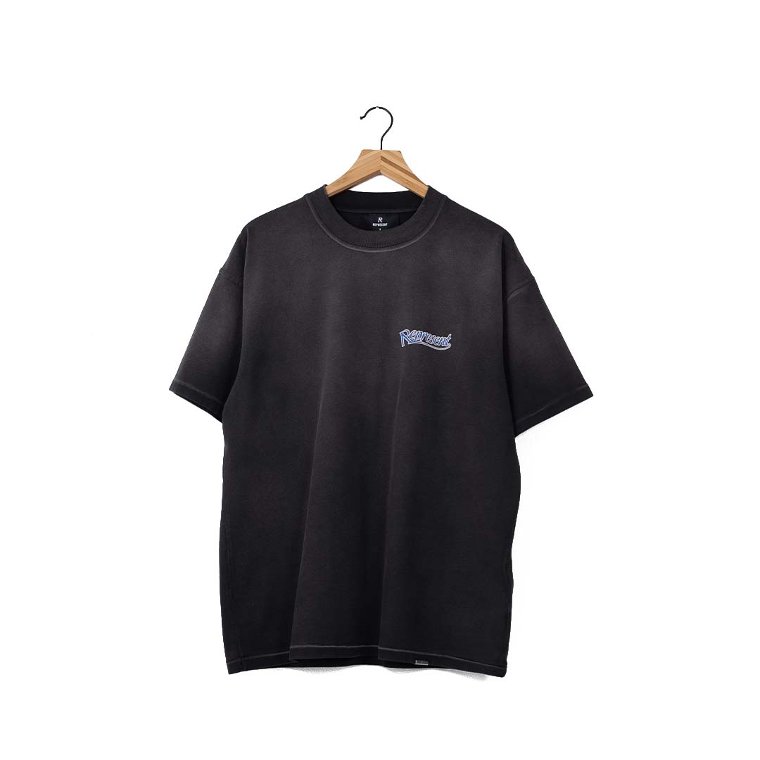 Represent Showcasing Tee - 'Stained Black'