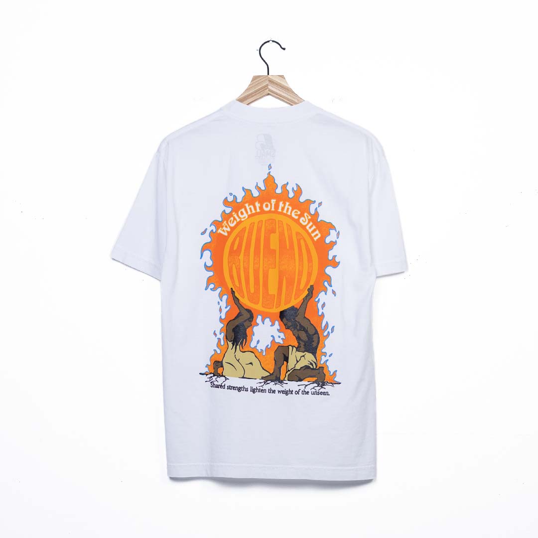 Bueno Weight Of The Sun Tee - 'White'
