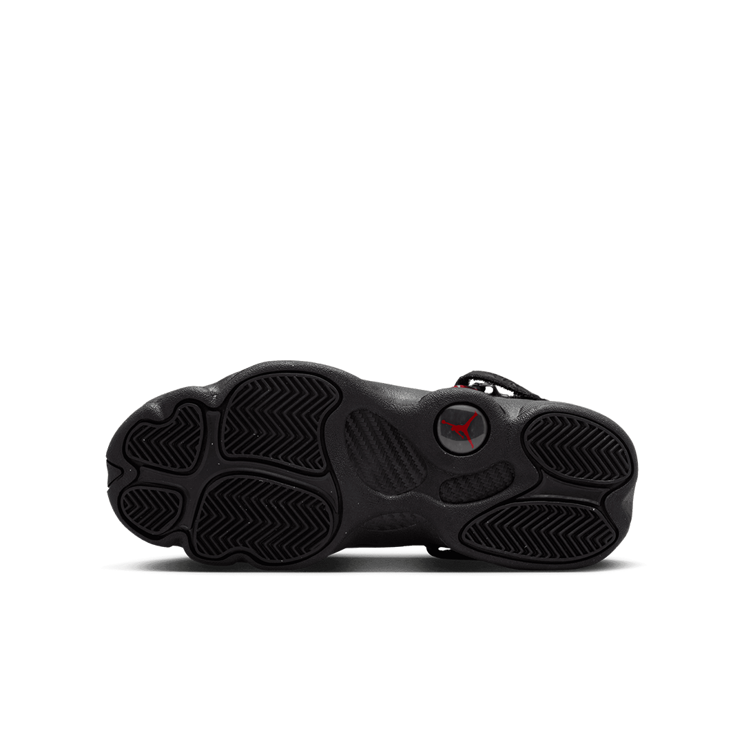 GS Air Jordan 6 Rings - 'Black/Fire Red' - Kicks Lounge
