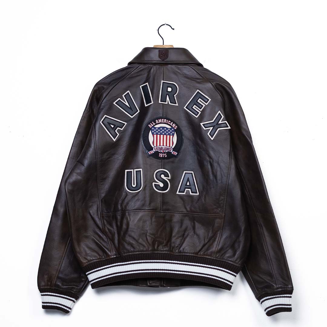 Avirex Fashion Icon Jacket - 'Vintage Brown'