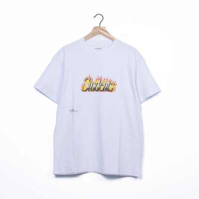 Students Too Late Tee - 'White'