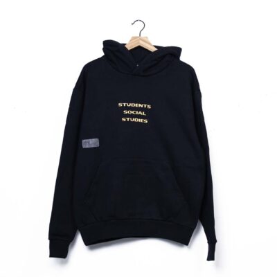 Students Social Studies Fleece Hoodie - 'Black'