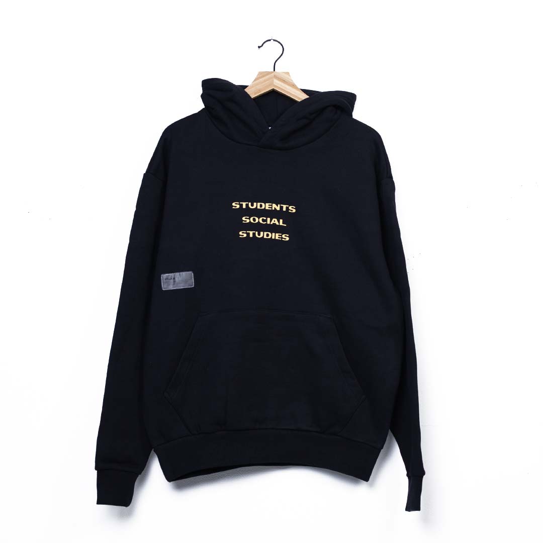 Students Social Studies Fleece Hoodie - 'Black'