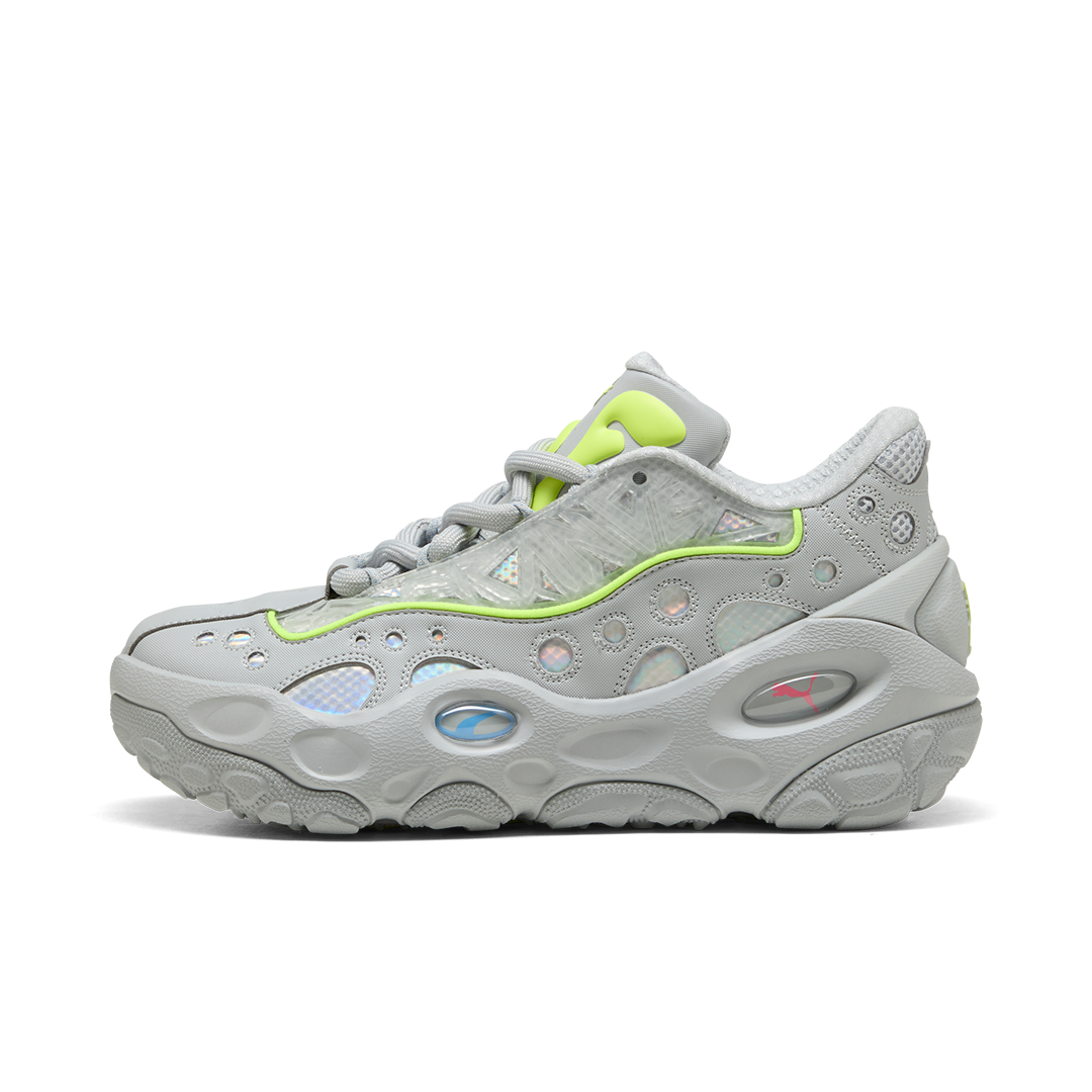Puma La France RNR Flat - 'Light Grey/Sunset Glow' - Kicks Lounge