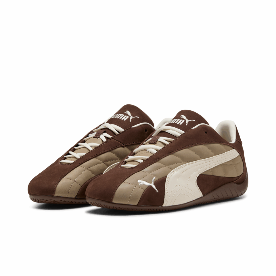 PUMA SPEEDCAT 001 コーヒー　ブラウン　24.5 Puma Speedcat Plus Quilted - 'Espresso Brown/Warm White' - Kicks