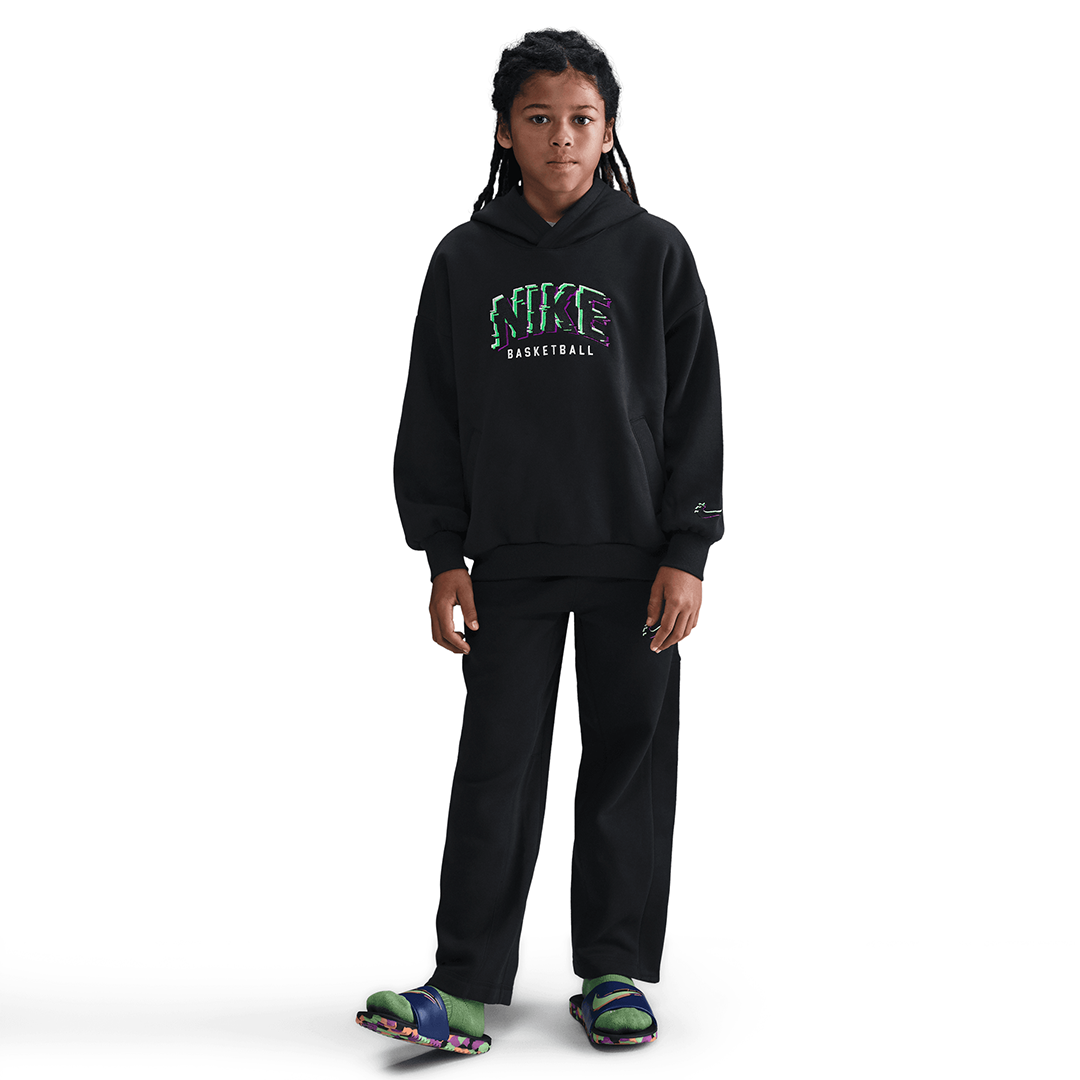 nike black and lime green hoodie