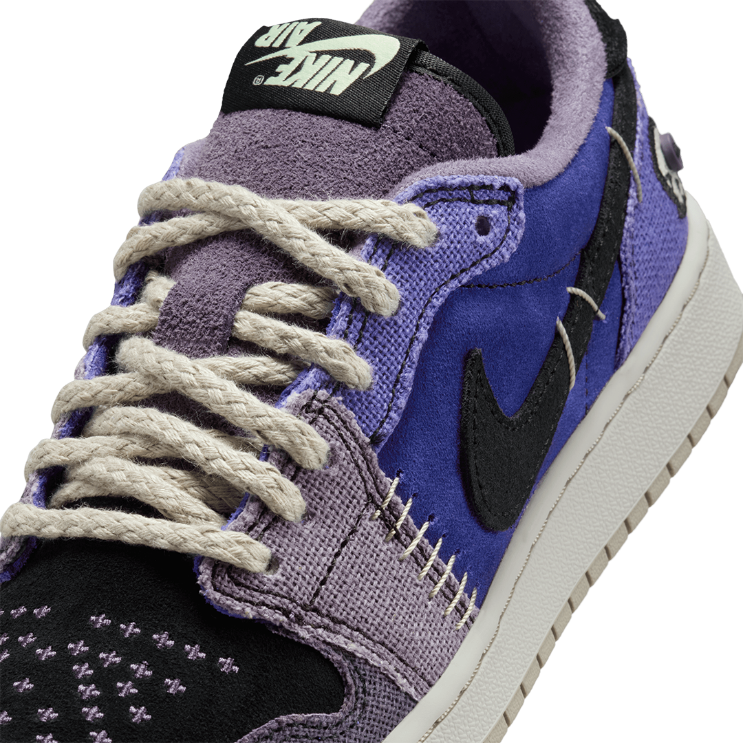 GS Air Jordan 1 Low OG - 'Regency Purple/Vapor Green' - Kicks Lounge