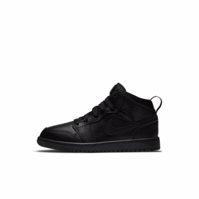 PS Air Jordan 1 Mid - 'Black'