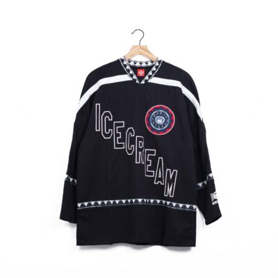 Icecream Party On L/S Jersey - 'Black'