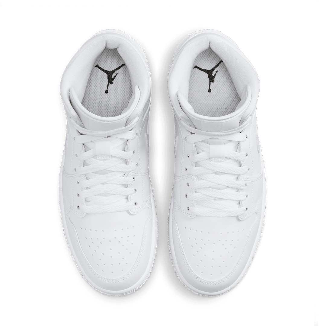 WMNS Air Jordan 1 Mid - 'White/White'