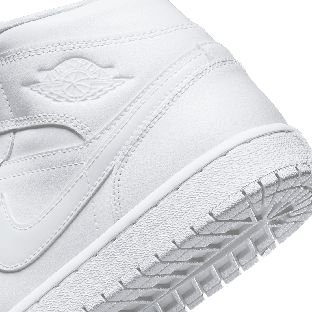 WMNS Air Jordan 1 Mid - 'White/White'