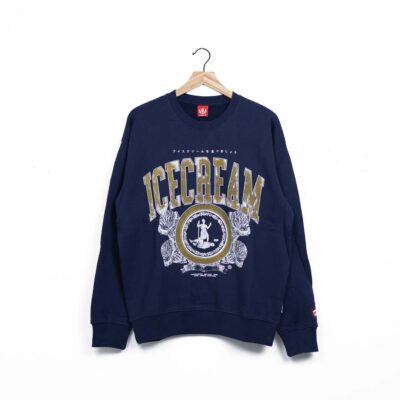 Icecream College Sweatshirt - 'Black Iris'