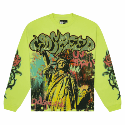 Godspeed Vandal L/S Tee - 'Volt'