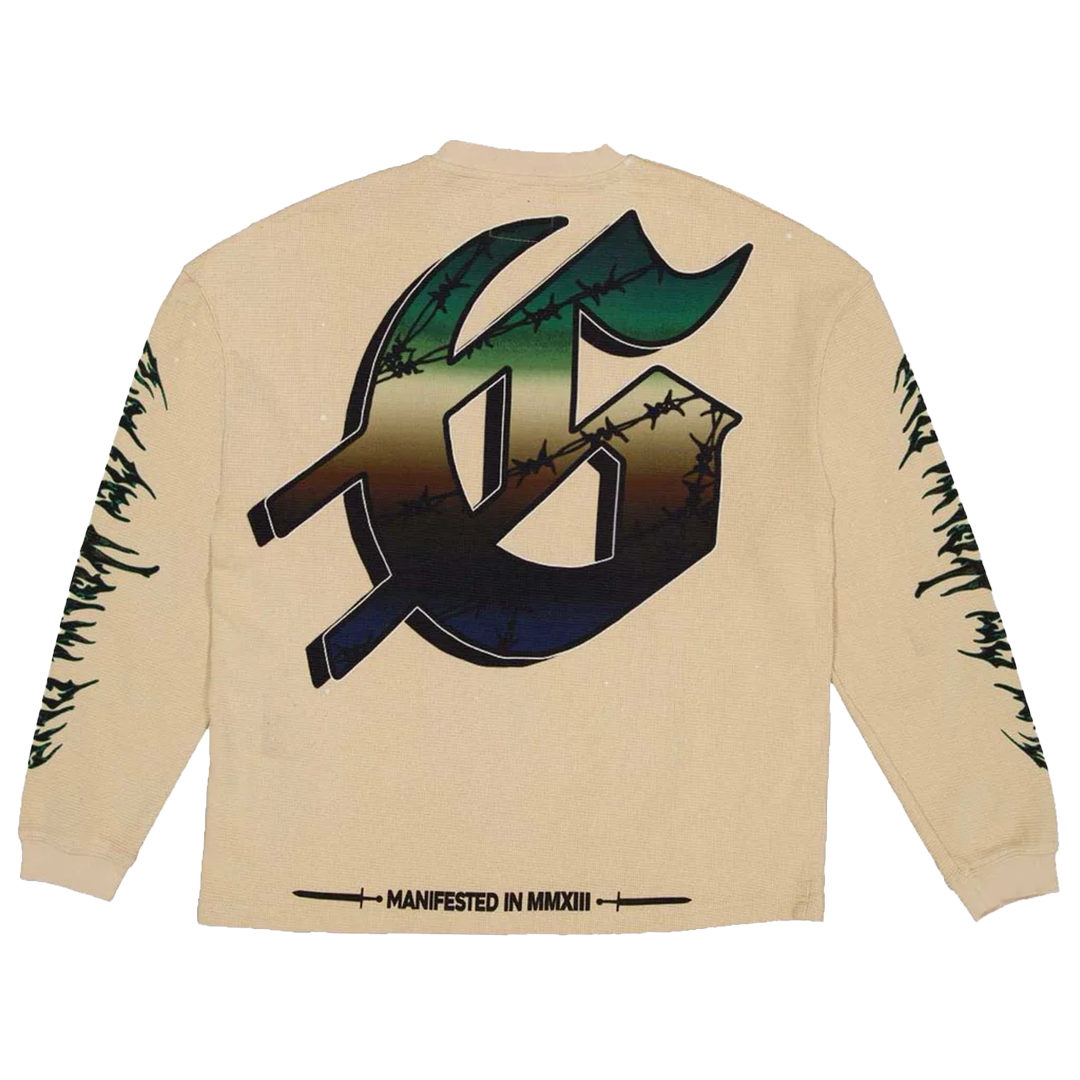 Godspeed Air Strike Thermal L/S Tee - 'Bone'