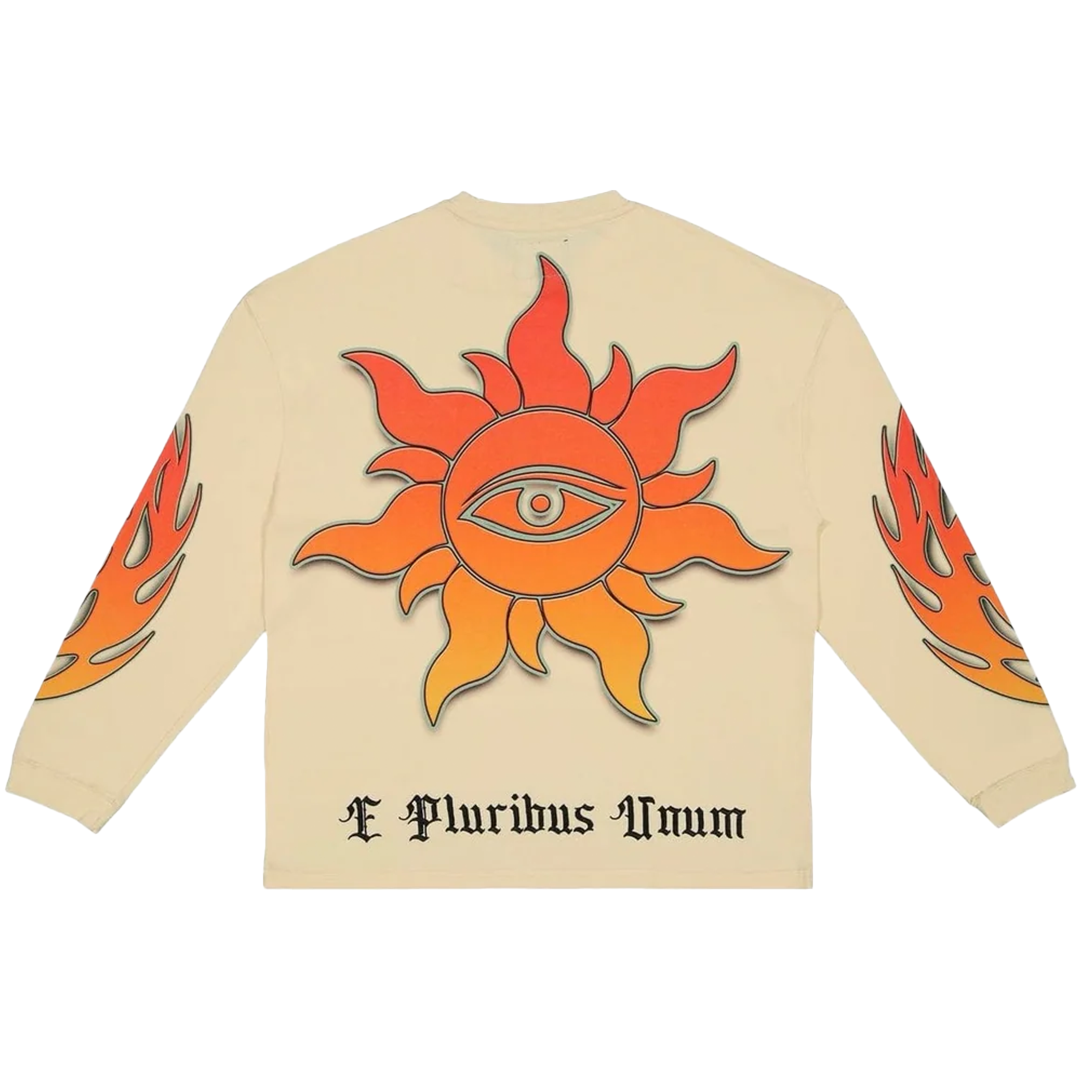 Godspeed On The Run L/S Tee - 'Bone'