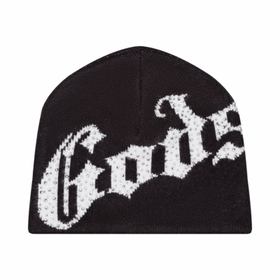 Godspeed OG Logo Studded Beanie - 'Black/White'
